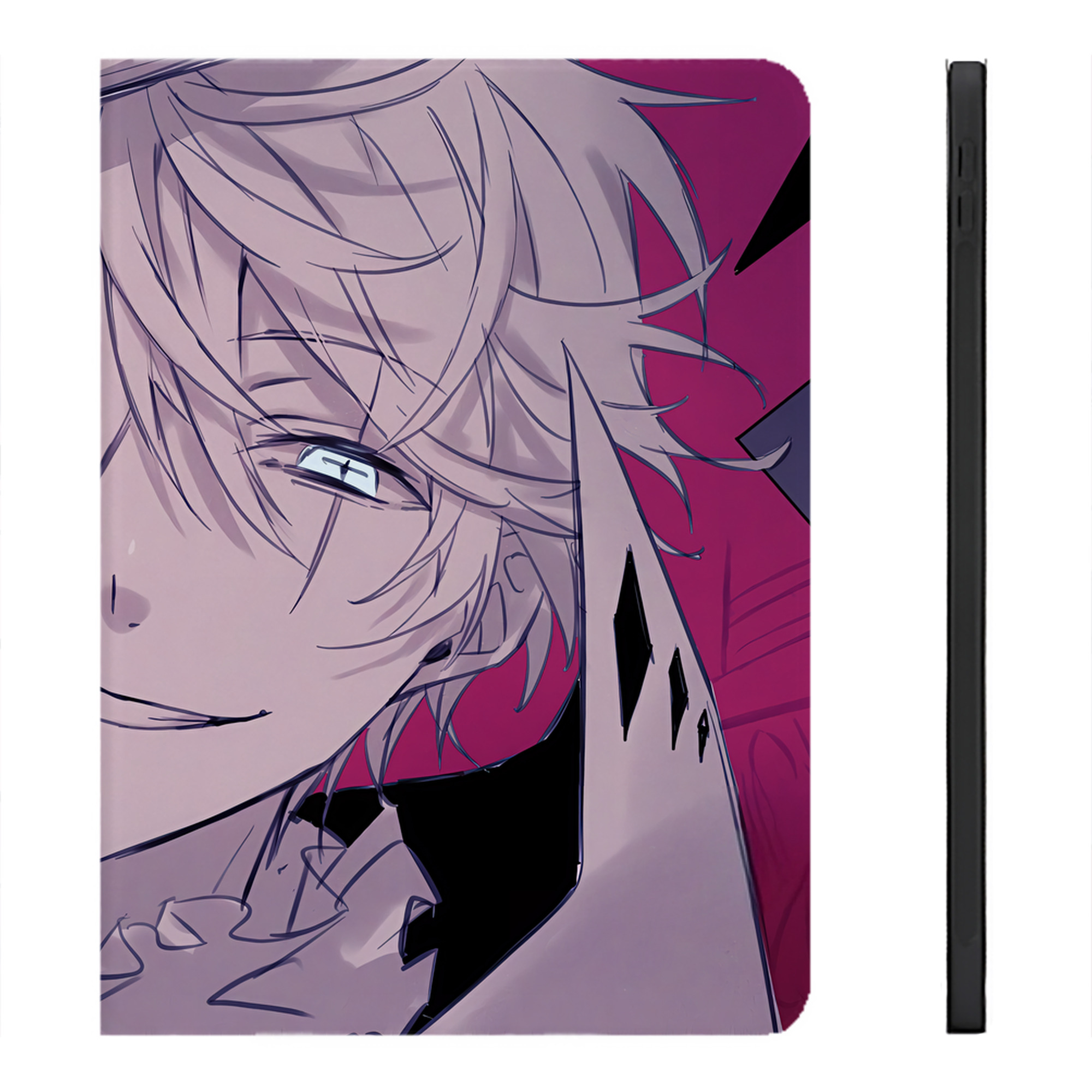 （画像用） 文豪ストレイドッグス Bungo Stray Dogs IPadケース ペンホルダー付き ブックスタイルデザイン